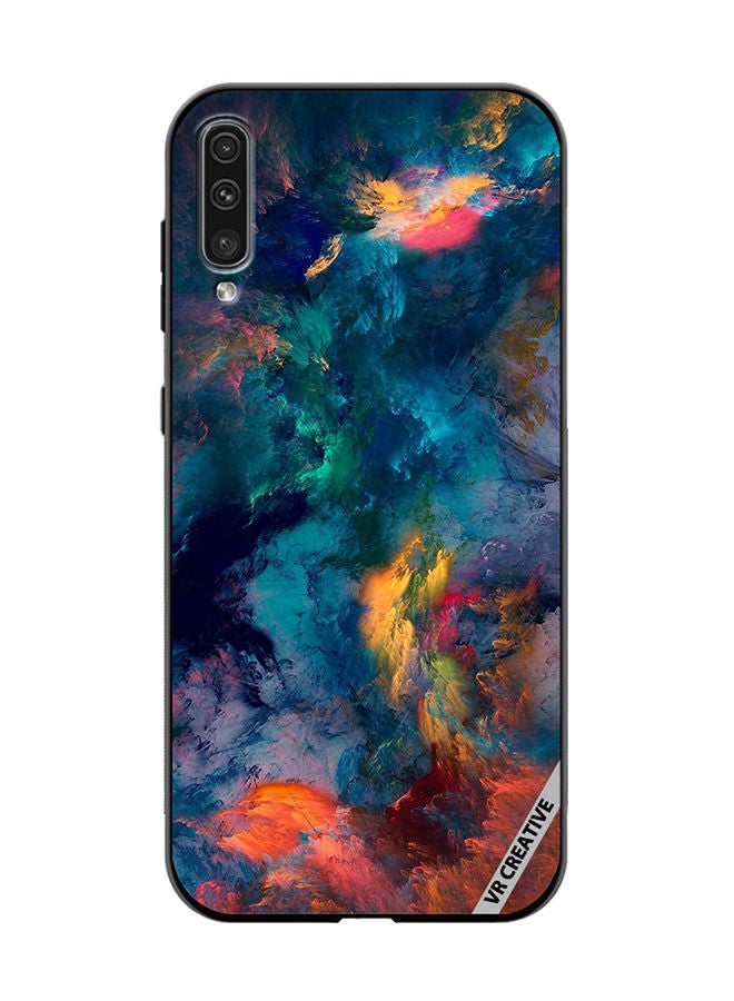 VR CREATIVE Protective Case Cover For Samsung Galaxy A50/A50s Pastel Colour Design Multicolour - Image 1