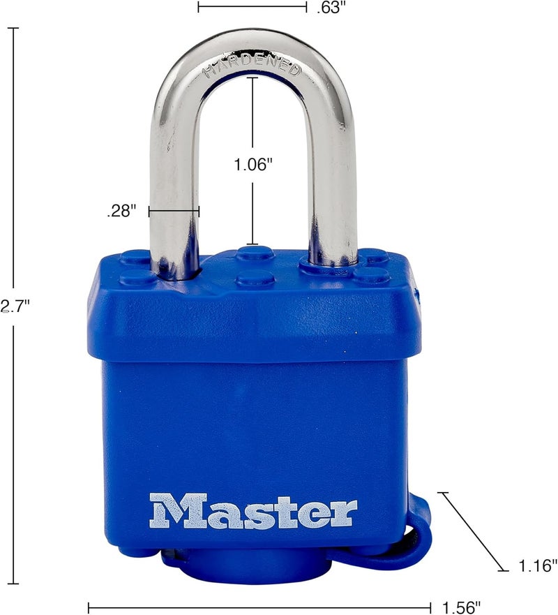 MasterLock 312D Weatherproof Padlock, 1 - Image 3