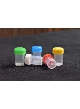PMW pmw - Homeopathic Transparent Plastic Bottle Half Dram Bottle, (Size: 2.5 ml) Pack of 100  - Image 2