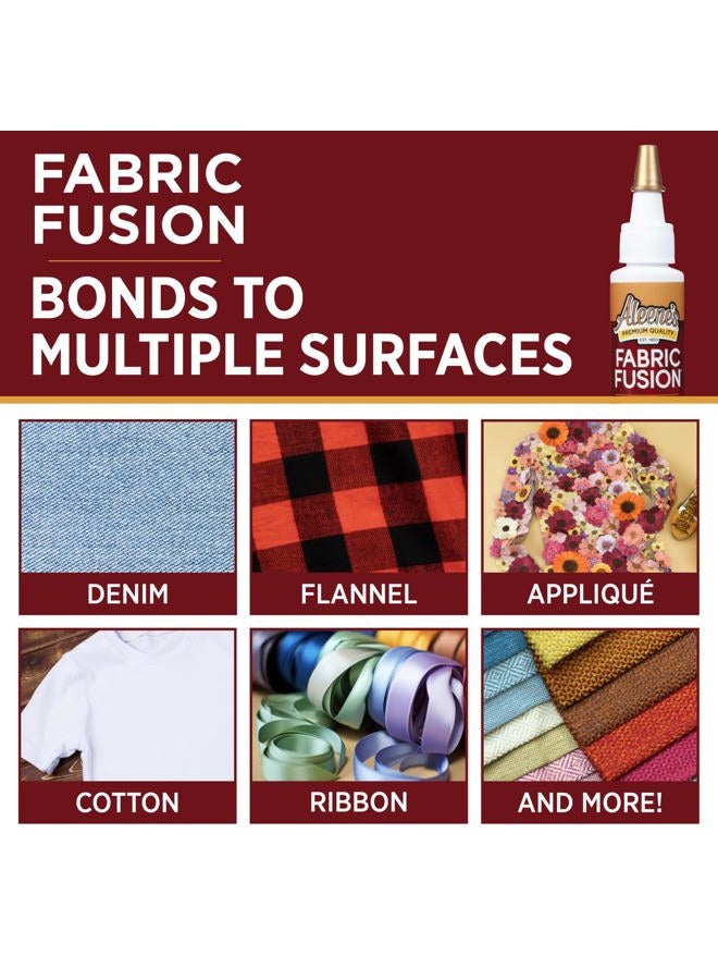 Aleene's Tacky Pack Fabric Glue, 5pk, 0.66 Fl Oz - Image 4