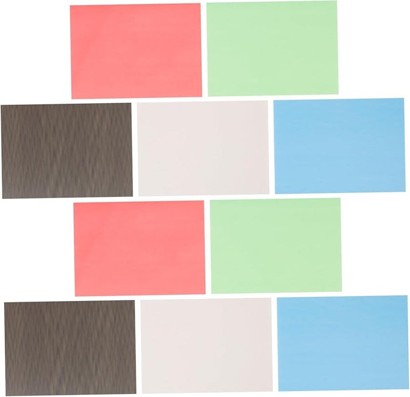 10Pcs White Foam Boards for School Projects Crafts Art Displays Advertising - Image 1