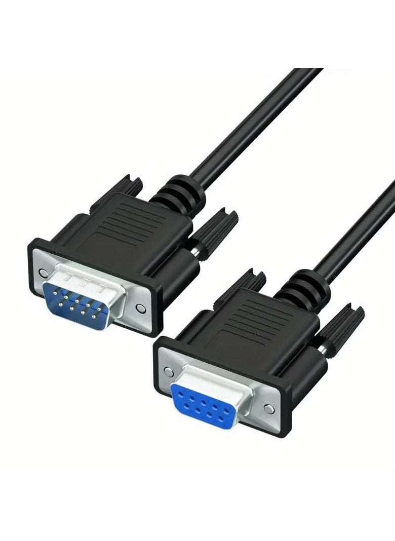erorex - 9pin Male to Female RS232 Serial Extension Cable - Image 1