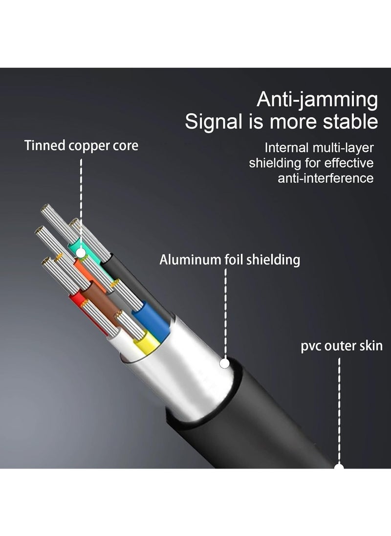 erorex - 9pin Male to Female RS232 Serial Extension Cable - Image 1