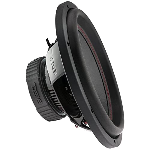 DS18 SLC12S Car Subwoofer Audio Speaker - 12" in. Paper Glass Fiber Cone, Black Steel Basket, Single Voice Coil 4 Ohm Impedance, 500W MAX Power and Foam Surround for Vehicle Stereo Sound System - Image 1