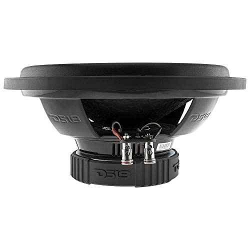 DS18 SLC12S Car Subwoofer Audio Speaker - 12" in. Paper Glass Fiber Cone, Black Steel Basket, Single Voice Coil 4 Ohm Impedance, 500W MAX Power and Foam Surround for Vehicle Stereo Sound System - Image 5
