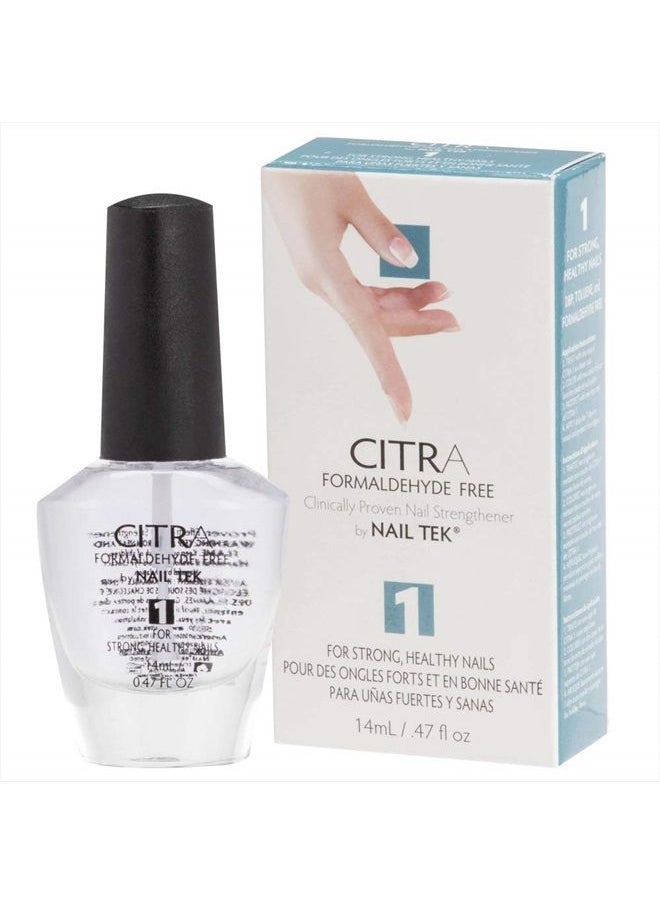 Nail Tek - CITRA1 Nail Strengthener For Strong, Healthy Nails, Condition, Improve, and Protect Nails, Daily Nail Treatment, 1-Pack - Image 1