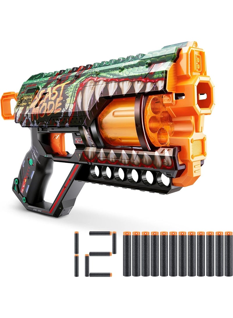 x_shot X-Shot Skins Griefer Beast Out Launcher 12 Arrows - Skins Griefer Blaster Beast Out - No:36561A - Image 1