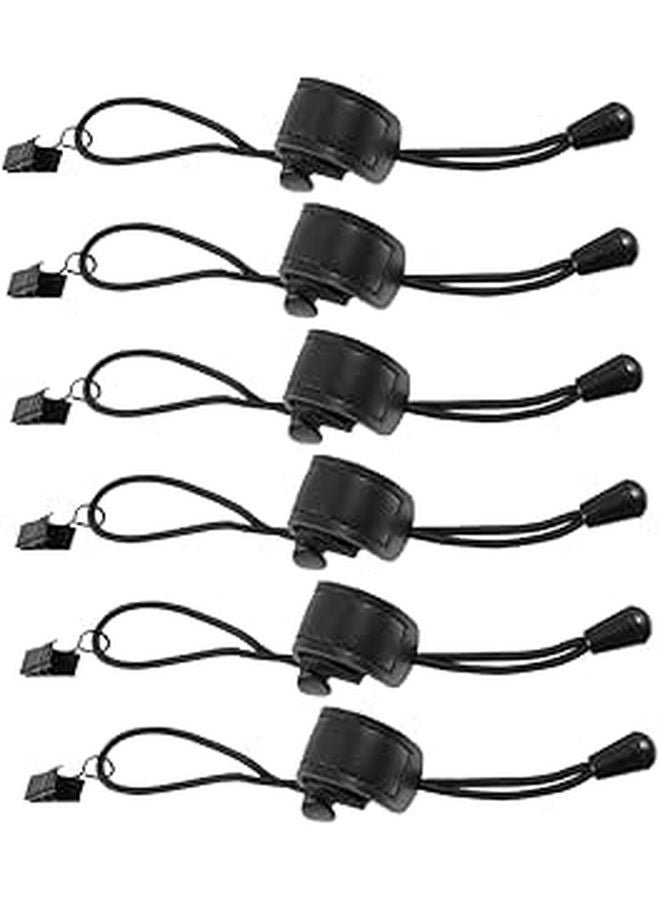 6Pcs Photography Backdrop Clamps With Elastic Bands Wrinkle Free Easy To Use - Image 1