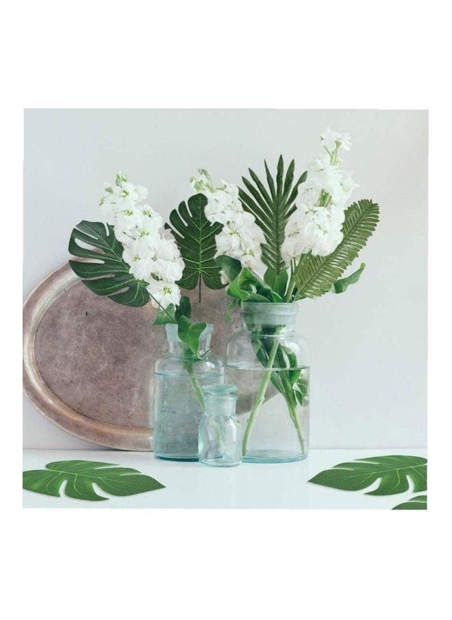 Generic 60-Piece Artificial Palm Leave Bundles Green  - Image 3
