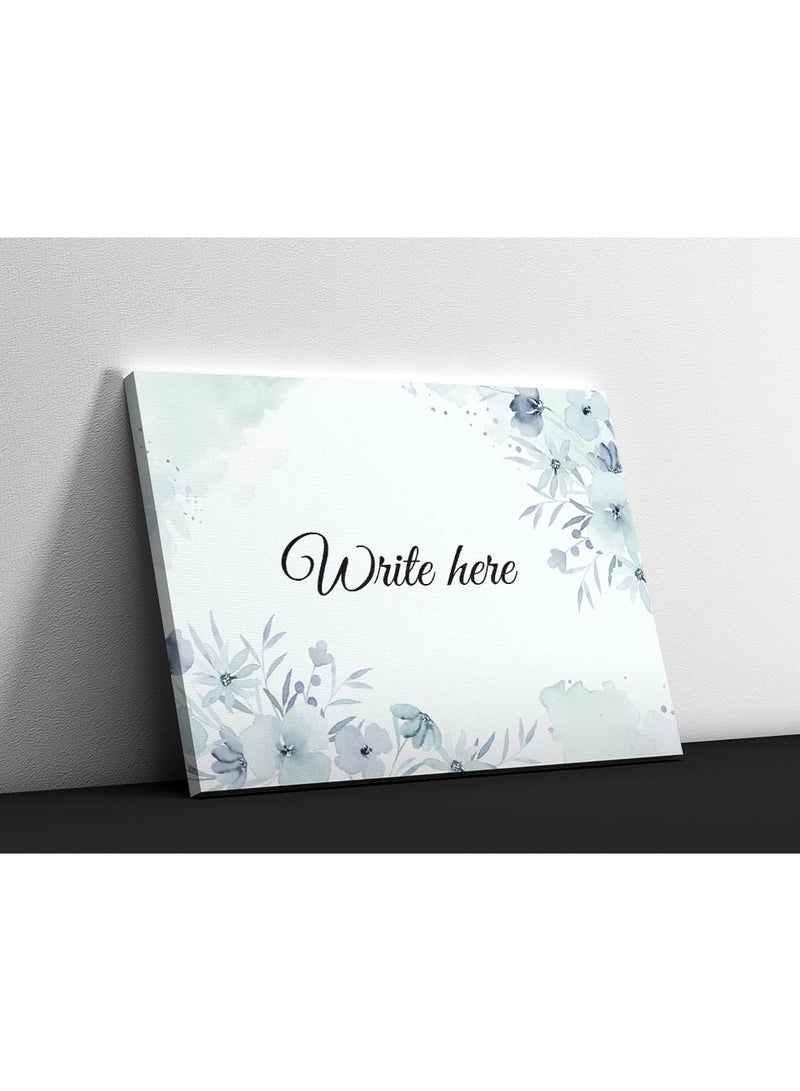 Home Gallery Write Your Canvas Tableu  Flower  - Image 2