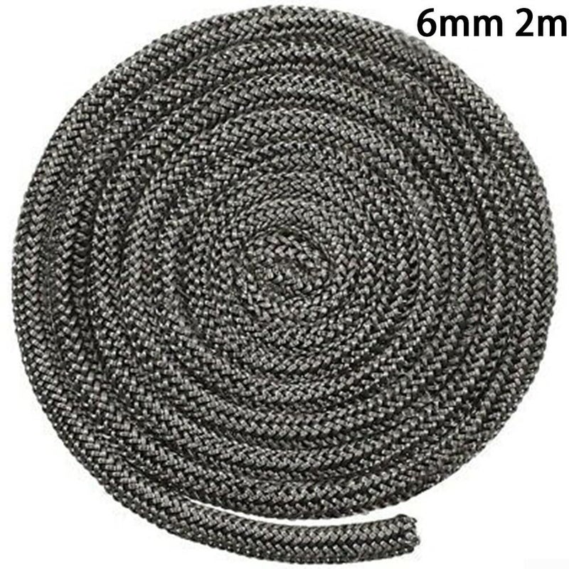 Fiberglass Stove Door Rope Seal 6mm 2m Length for Wood Burning Stoves Fireplaces - Image 5