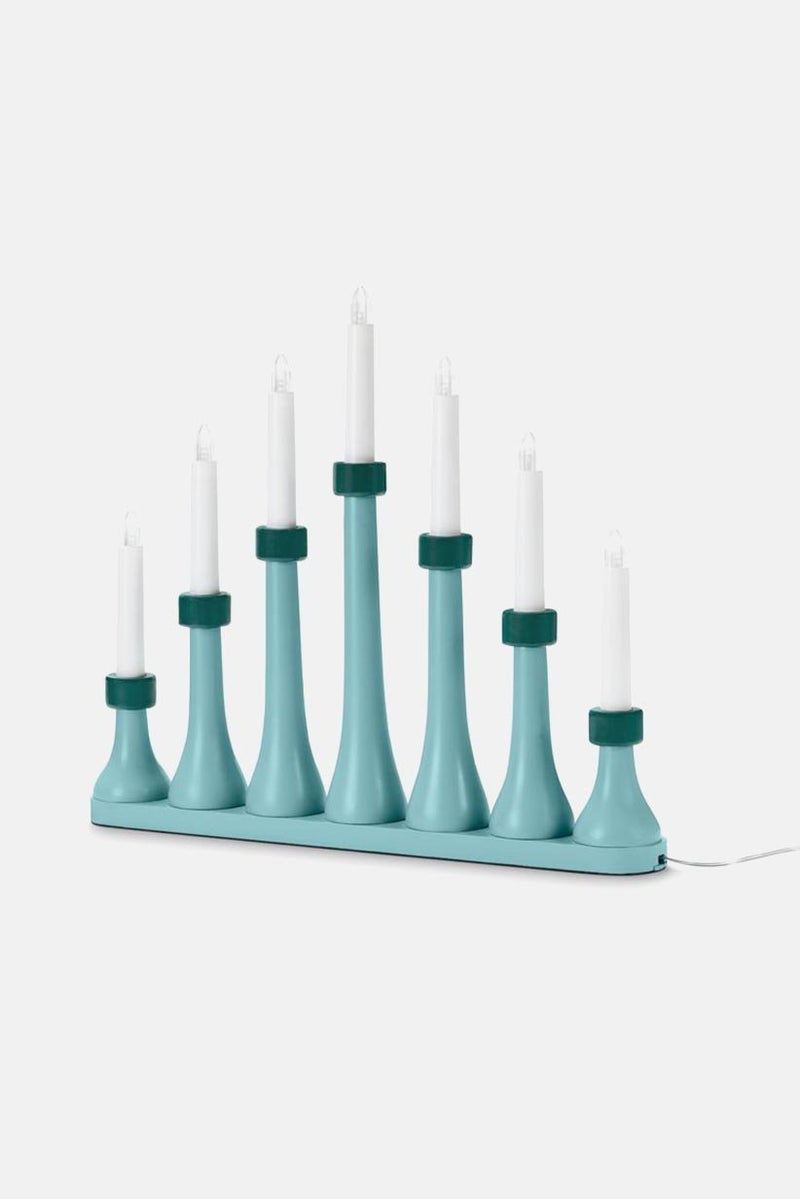 Tchibo LED Candle Pyramid, Blue  - Image 2