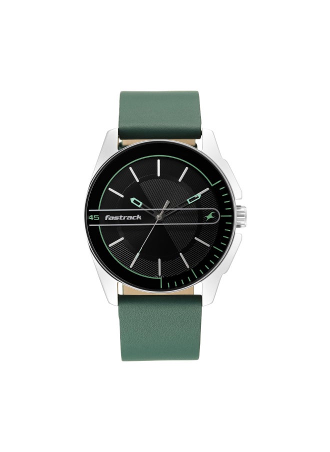 fastrack Analog Black Dial Men's watch - 3089sl16  - Image 1