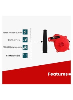 DEFAONS Electric Blower 500W Professional Air Blower, 220/240V 50/60Hz 13000rpm  DEFAONS H5014  - Image 4