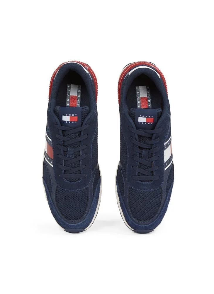TOMMY JEANS Monogram Technical Low Top Runner Sneakers