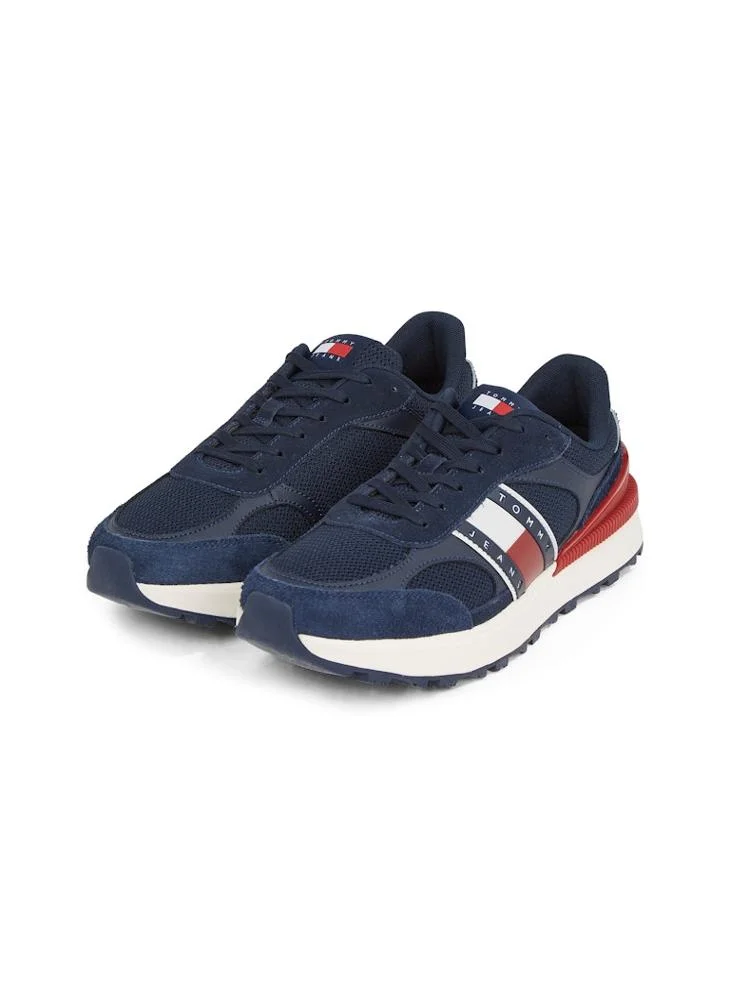TOMMY JEANS Monogram Technical Low Top Runner Sneakers