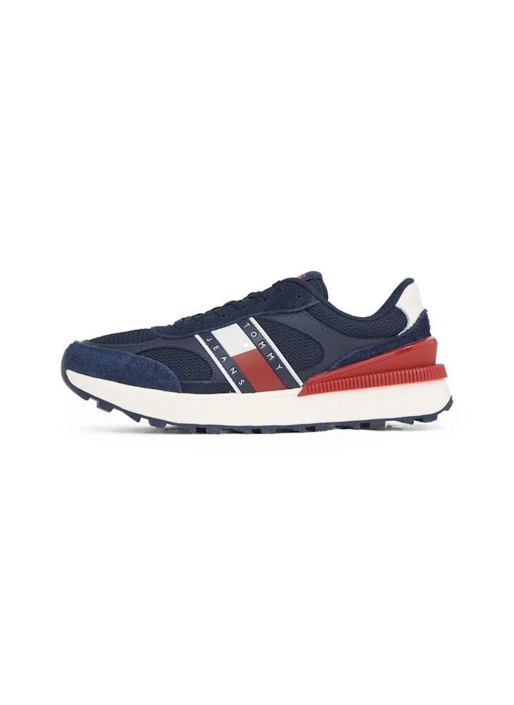 TOMMY JEANS Monogram Technical Low Top Runner Sneakers