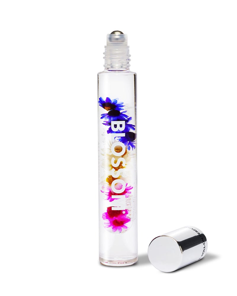 Blossom Roll on Perfume for Women Alcohol Free Rollerball Perfume Oil with Essential Oils Infused with Real Flowers Made in USA 020oz Jasmine Tulips Oibanum Pink Pepper Honey Jasmine