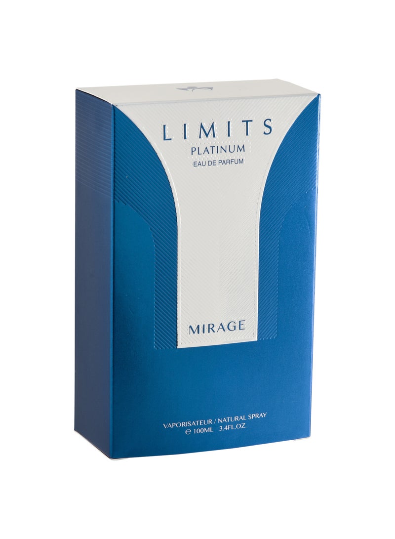 Mirage LIMITS PLATINUM for Men, Eau de Parfum 100ml - Image 3