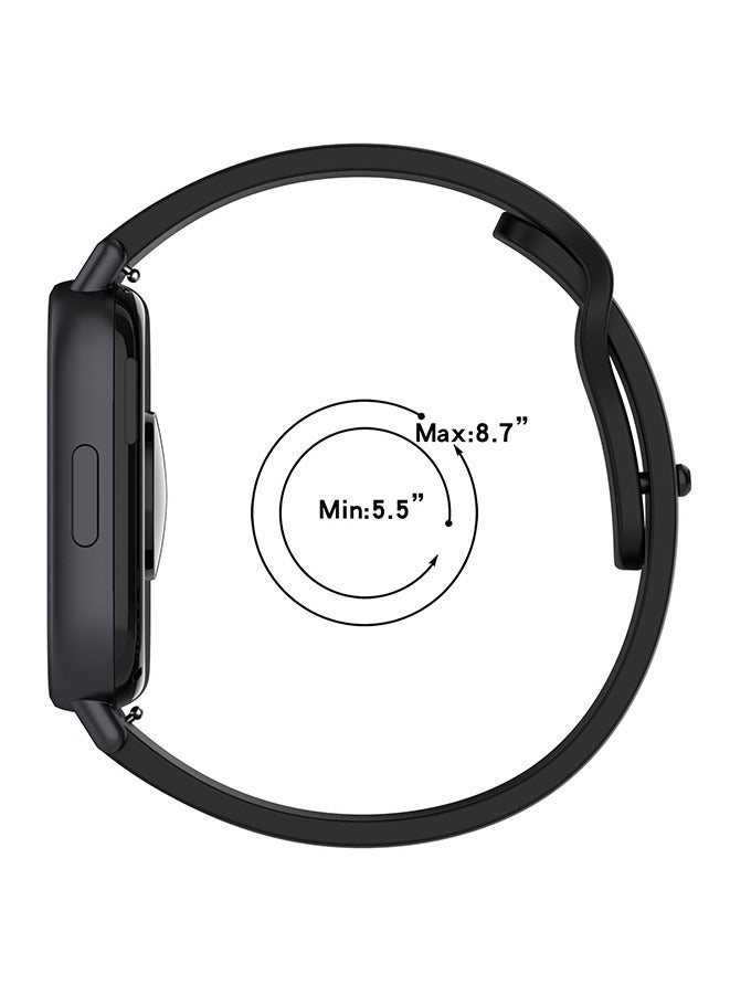 Redmi Watch 5 Active/Redmi Watch 5 Lite Sport Silicone Strap for Women Men, 3 Pack Soft Silicone Strap Replacement Wristbands Compatible with Xiaomi Redmi Watch 5 Active/Redmi Watch 5 Lite - Image 5