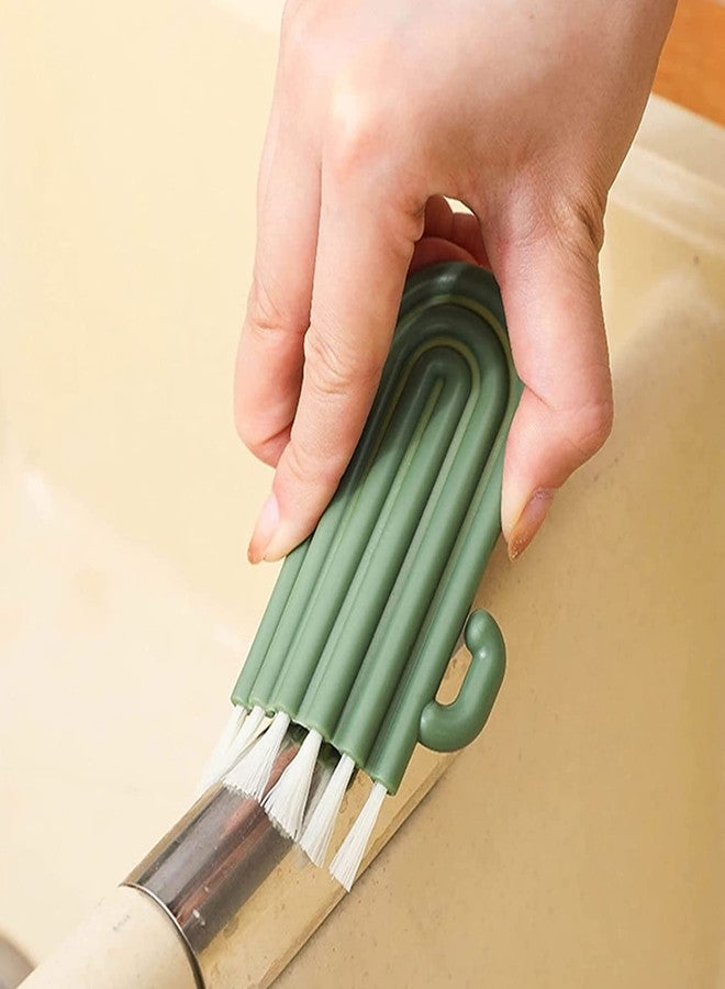 Leeonz Crevice Cleaning Brush, Mini Cup Cover Cleaning Brush, Bottle Nipple Cleaner Brush Crevice Cleaning Tools for Groove Keyboard Bottle Cup Coffee Cup Kettle Nursing Bottle (Color May Vary) - Image 5