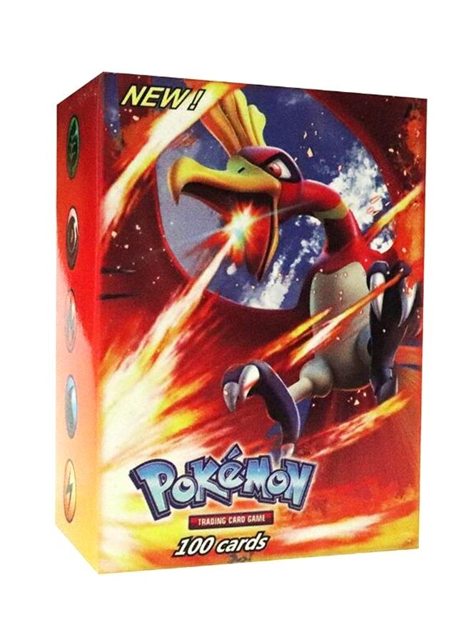 NIBEMINENT 100-Piece Pokemon Trading Card Game