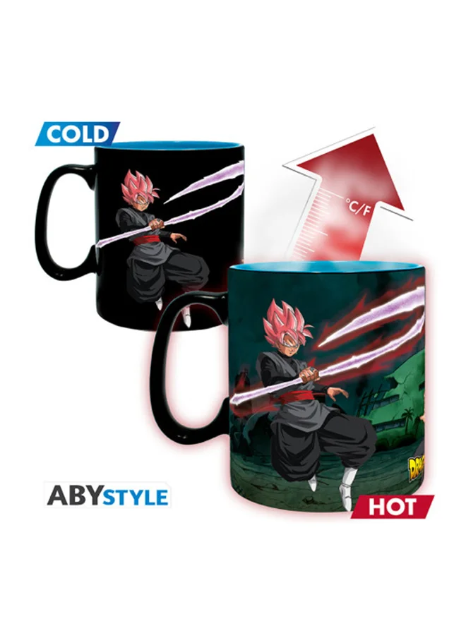 ABYstyle ABYstyle DRAGON BALL SUPER Mug Heat Change 460 ml SaiyansvsBlack