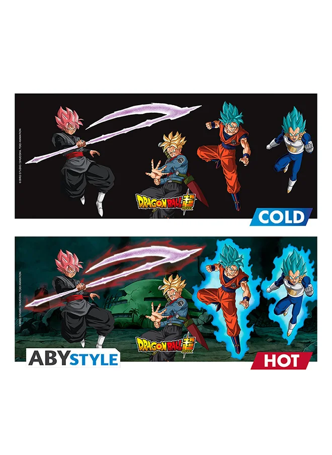 ABYstyle ABYstyle DRAGON BALL SUPER Mug Heat Change 460 ml SaiyansvsBlack