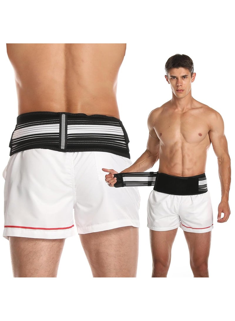 DubaiGallery Sacroiliac SI Joint Hip Belt - Lower Back Support Brace for Men and Women, Adjustable Pelvic Compression Support Strap for Sacroiliac Joint, Sciatic Nerve, Pelvis, Lumbar Spine, Hips, Legs - Image 2