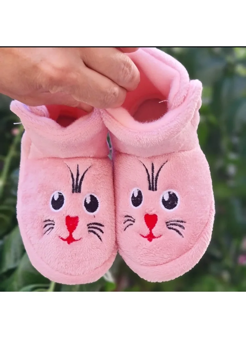 MyChild Children's Slippers, Velcro Non-Slip Sole Kindergarten Nursery and Home Shoes