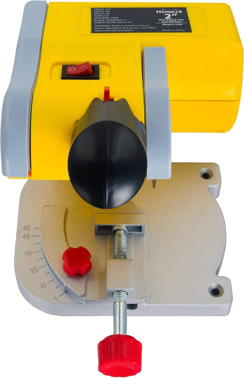 Hercules Mini Benchtop Cut-Off Miter Saw for Hobby Crafts (Mini Cut-Off Saw) - Image 4