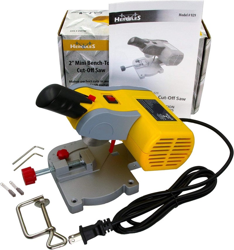 Hercules Mini Benchtop Cut-Off Miter Saw for Hobby Crafts (Mini Cut-Off Saw) - Image 2