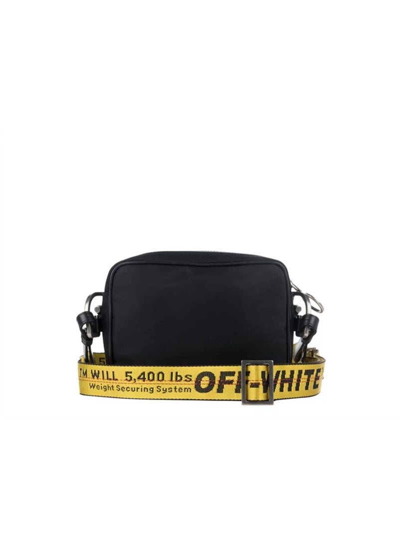 OFF-WHITE square bag, OW waist bag, men's and women's crossbody bag, side backpack - Image 4