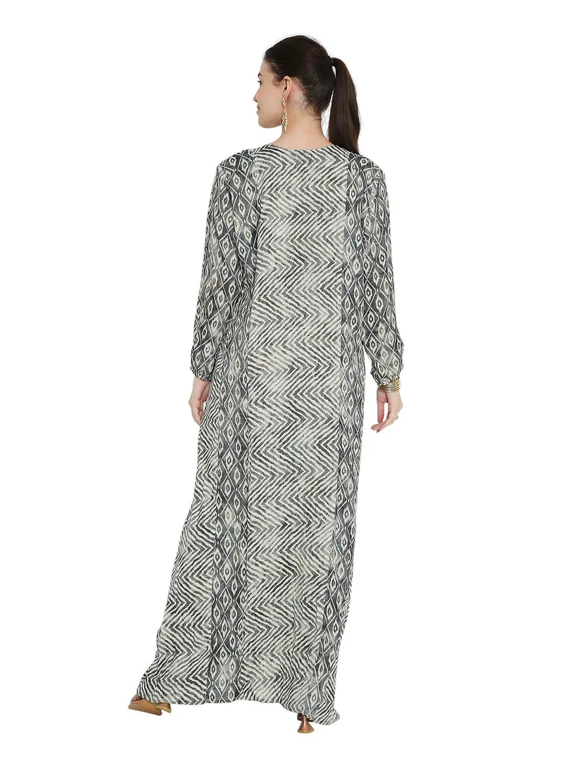 HANA & SARA Unique design Long arabic kaftan jalabia dress