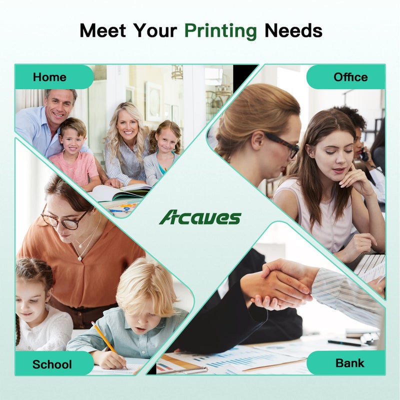 Acaves 962XL Ink Cartridges Combo Pack HP962XL/962 Ink Cartridges Combo Pack for HP Ink 962XL Combo Pack HP962XL Use with HP Officejet Pro 9010 9015 9018 9020 9025 Printers, 4 Pack - Image 5