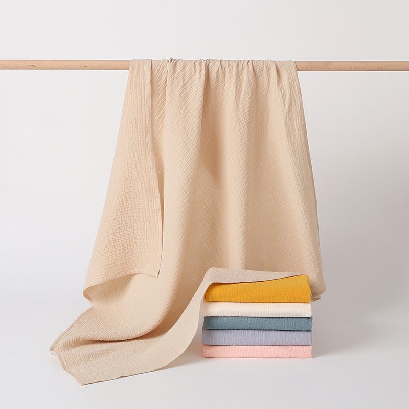 Baby Bath Towel Gauze Pure Cotton Wrapped Newborn Cotton Baby Blanket Cover Belly Kidsren's Bath Spring and Summer Newborn - Image 2