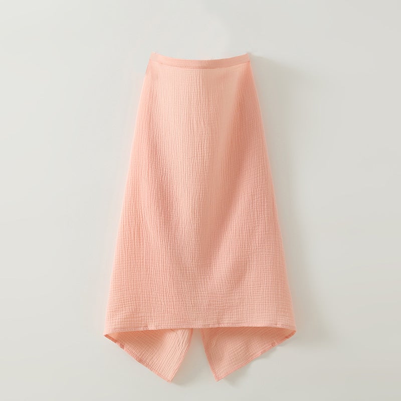 Baby Bath Towel Gauze Pure Cotton Wrapped Newborn Cotton Baby Blanket Cover Belly Kidsren's Bath Spring and Summer Newborn - Image 4