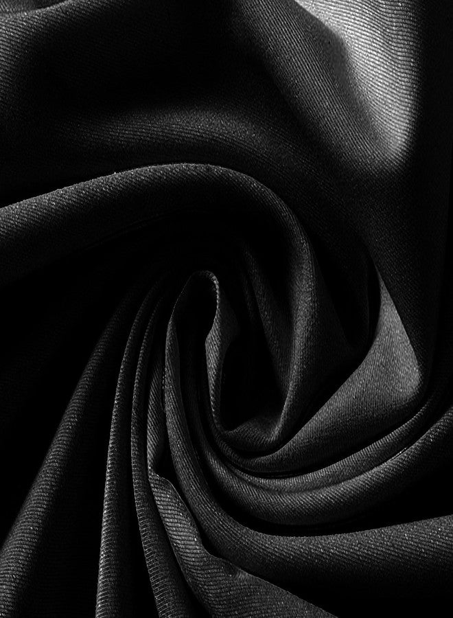 CHELEI2019 1 Panels Blackout Bottom Bunk Bed Curtains with Shading Coating for Students Single Sleeper, Black - Image 4