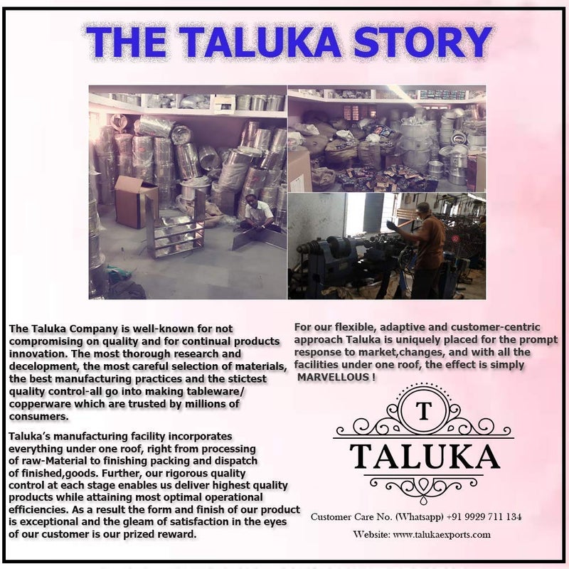 Taluka كوب زجاجي مصمم من الفولاذ النحاسي تالوكه سعة 300 مل مجموعة من 6 قطع - Image 3
