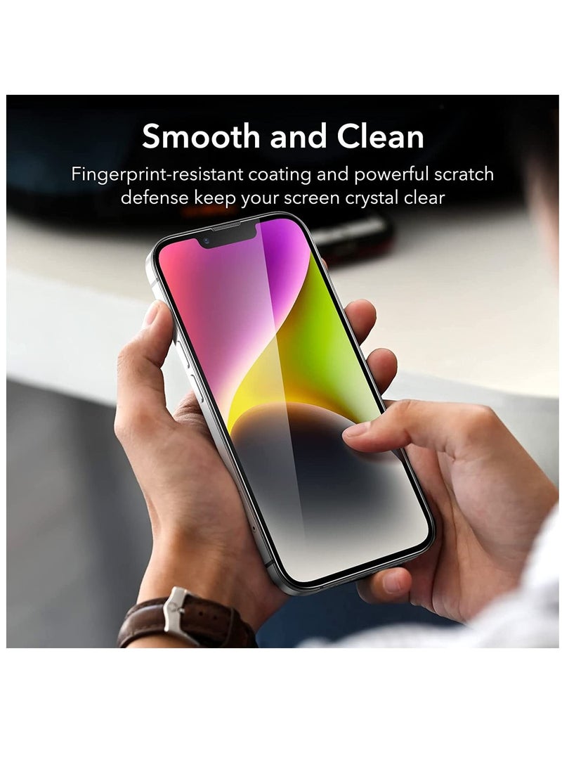 DUSALA Screen Protector Compatible with iPhone 14 Plus and iPhone 13 Pro Max, Ultra-Tough Tempered-Glass -2 PACK - Image 5