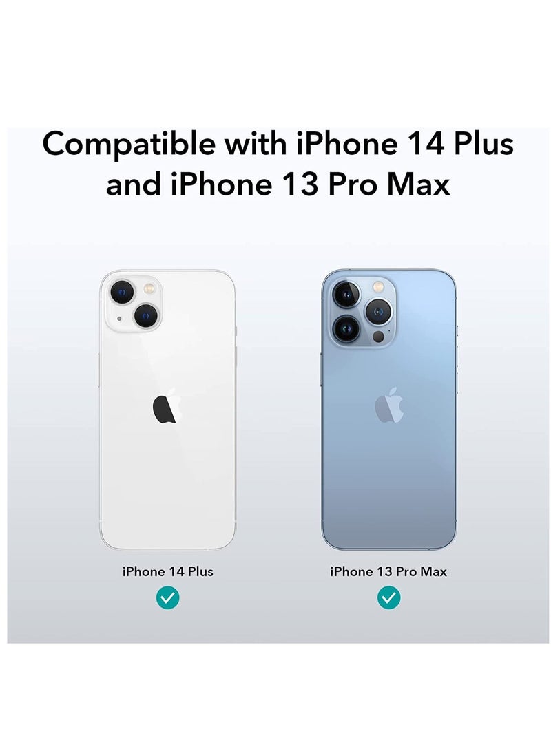 DUSALA Screen Protector Compatible with iPhone 14 Plus and iPhone 13 Pro Max, Ultra-Tough Tempered-Glass -2 PACK - Image 2