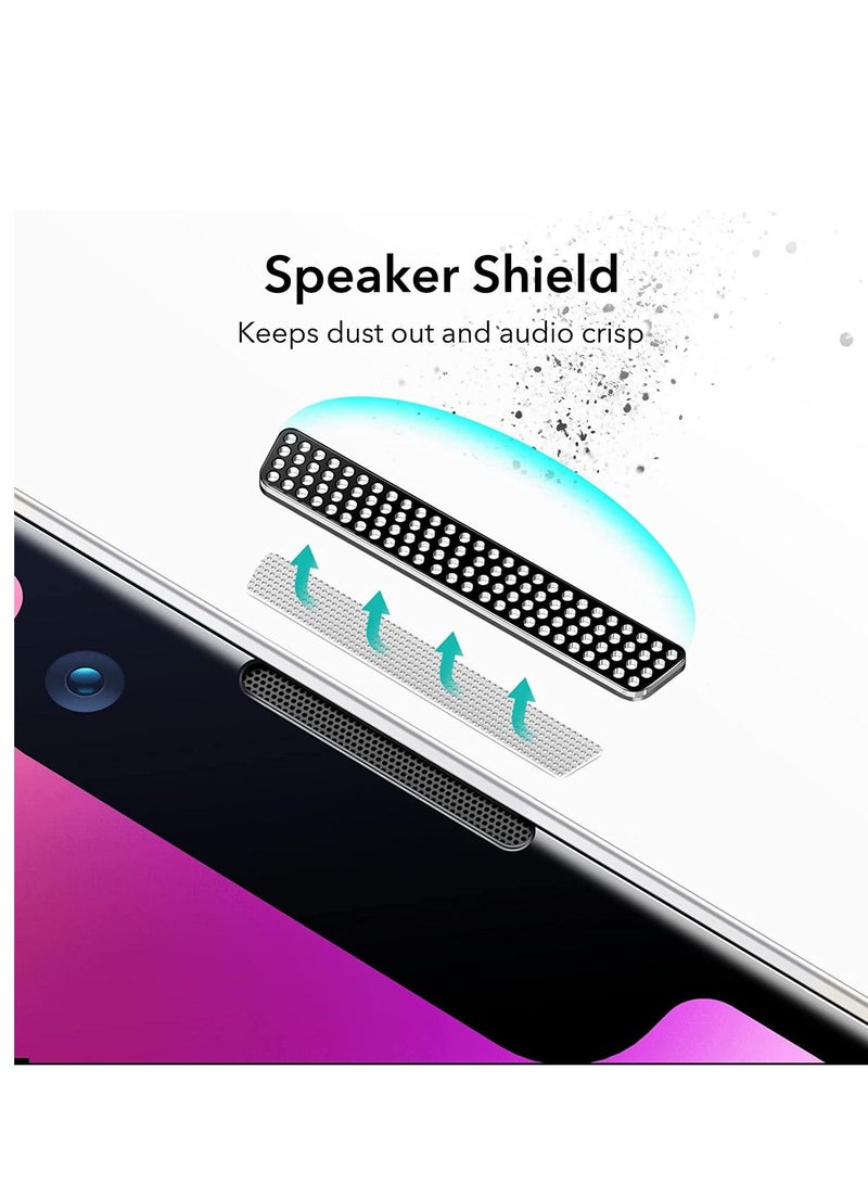 DUSALA Screen Protector Compatible with iPhone 14 Plus and iPhone 13 Pro Max, Ultra-Tough Tempered-Glass -2 PACK - Image 4