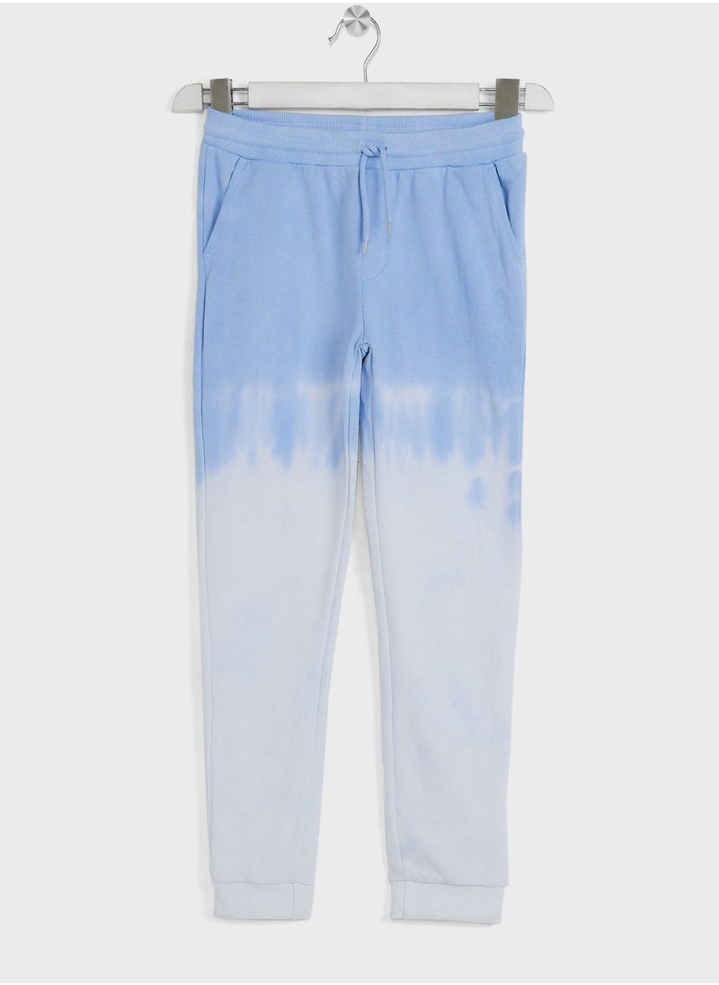 Pinata - Boys Tie Dye Printed Sweatshirt And Jogger Set - Image 1