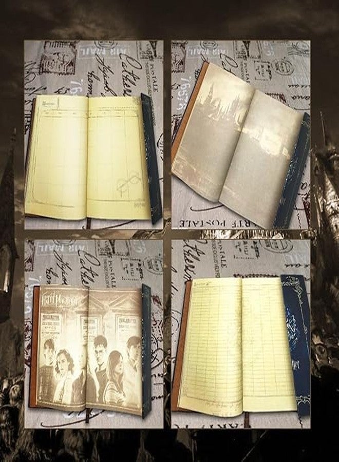 لو شي مفكرة لوشي العتيقة، دفتر تخطيط، دفتر يوميات، دفتر ملاحظات، دفتر ملاحظات سحري، مذكرات هاري بوتر - انطلق في مغامرة سحرية، 190 صفحة (217-7 يوميات) - Image 5