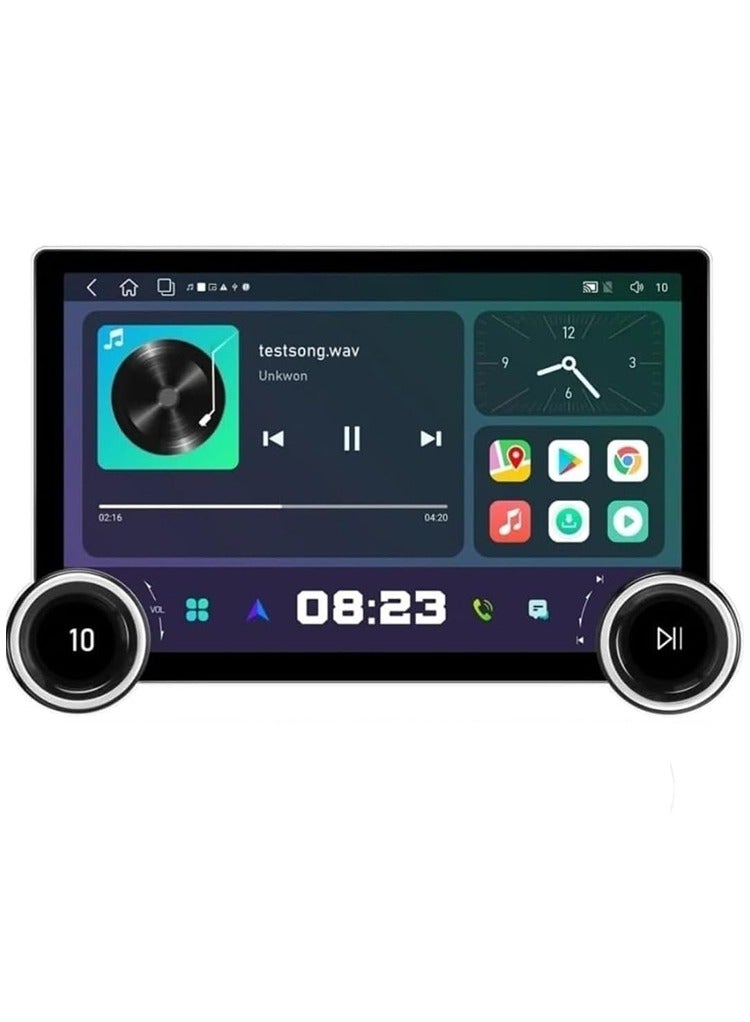 مستر سمارت نظام ستيريو سيارة Mr Smart Diamond ، أندرويد 13.0، نظام ملاحة GPS، كار بلاي لاسلكي وأندرويد أوتو، شاشة مقسمة - Image 1