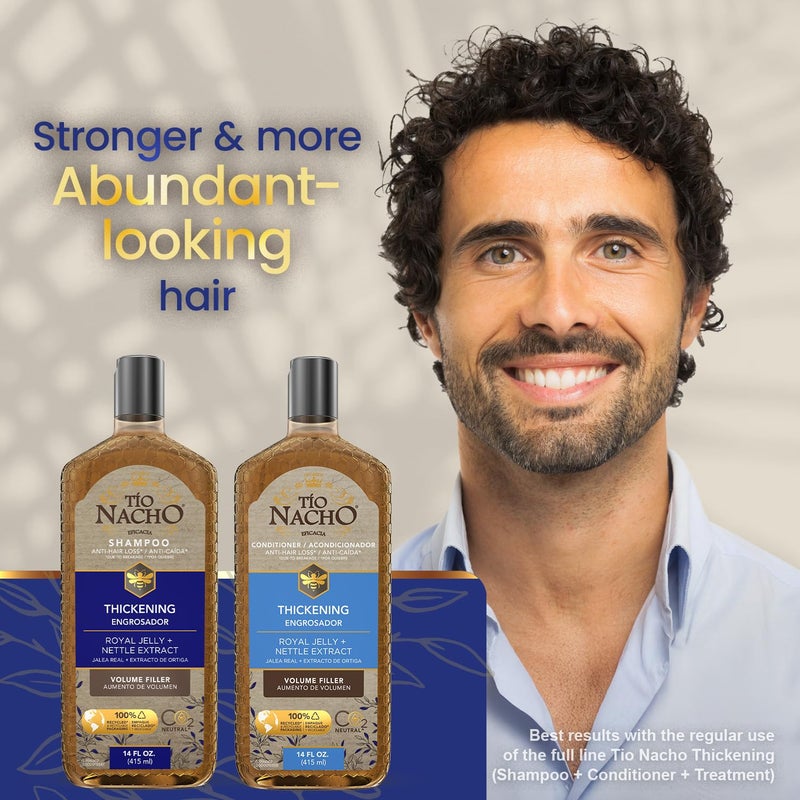 Tio Nacho Thickening Shampoo & Conditioner Set for Thinning Hair â€“ Hair Loss Shampoo for Men & Women + Thickening Conditioner with Natural Extracts to Volumize Hair â€“ Paraben Free, 14 fl oz Each - Image 3