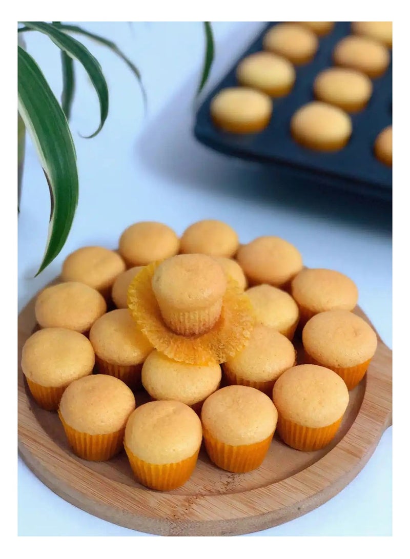 ZEPONOVA 24-Cup Mini Cake Mould Baking Mold Cake Pan Cake Maker, Bakeware Pan - Image 5