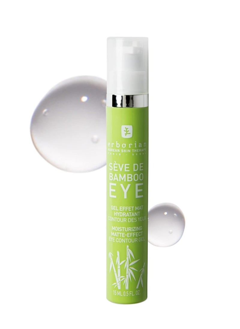 erborian Erborian-Sève de Bamboo Eye- Hydrating & Moisturizing Eye Cream,Anti-Aging Eye Contour Gel treatment- Soothing & Visibly Reduces Signs of Fatigue,Fine Lines & Dark Circles- Korean Skincare- 0.5oz  - Image 1