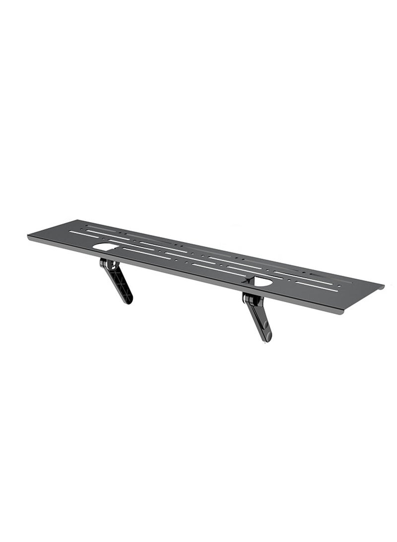 Fh TV Top Shelf,TV Screen Top Storage Stand,Top Mounting Bracket with 60cm Platform for Speakers, Router, Sound Bars  - Image 1