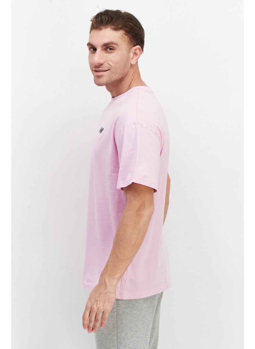 New Balance Men Sportswear Fit Short Sleeve Training T-Shirt, Pink  - Image 2